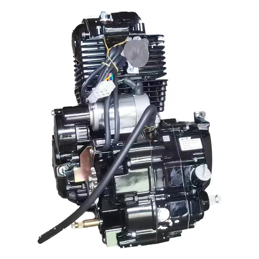 For Handa 200cc Engine Motorcycle Spare Parts Single Cylinder air Cooled with Five Speed  CB200 Engine