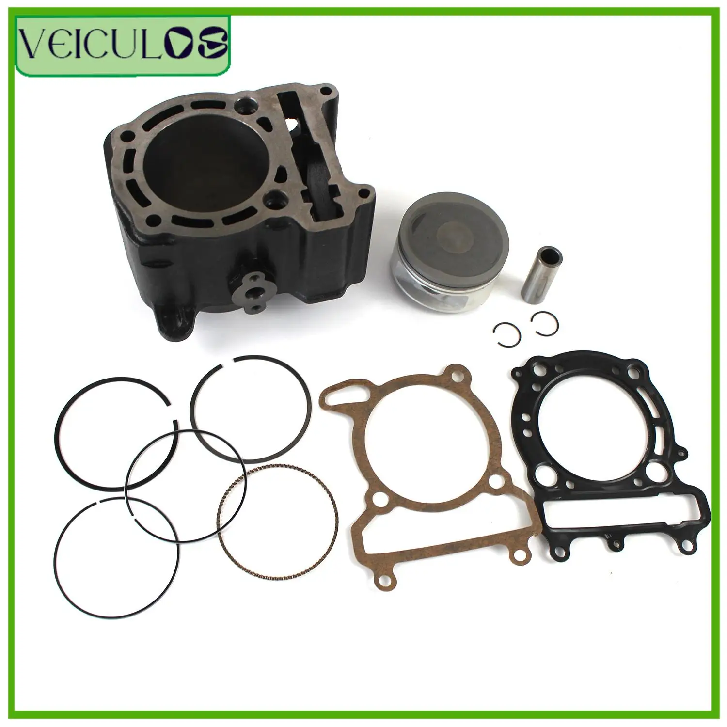 Motorcycle 72.5mm Big Bore Cylinder Piston Gasket Kit 22420B for Linhai 300cc LH300 ATV Quad Scooter for Bu yang Feishen Quad FA