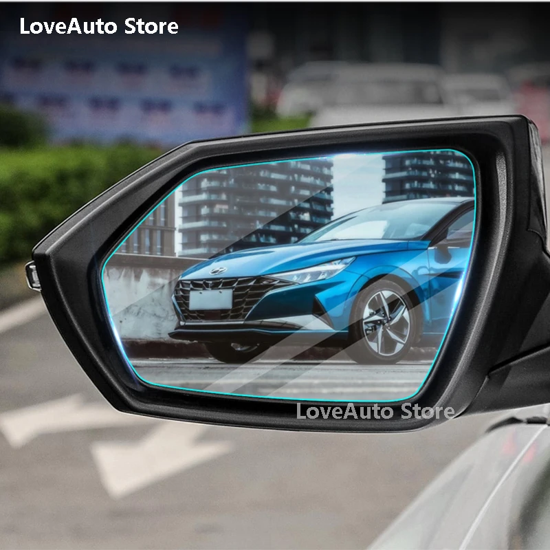 

For Hyundai Elantra CN7 2020 2021 2022 Car Rearview Mirror Protective Film Anti Rain Fog Waterproof Rainproof Side Window Film