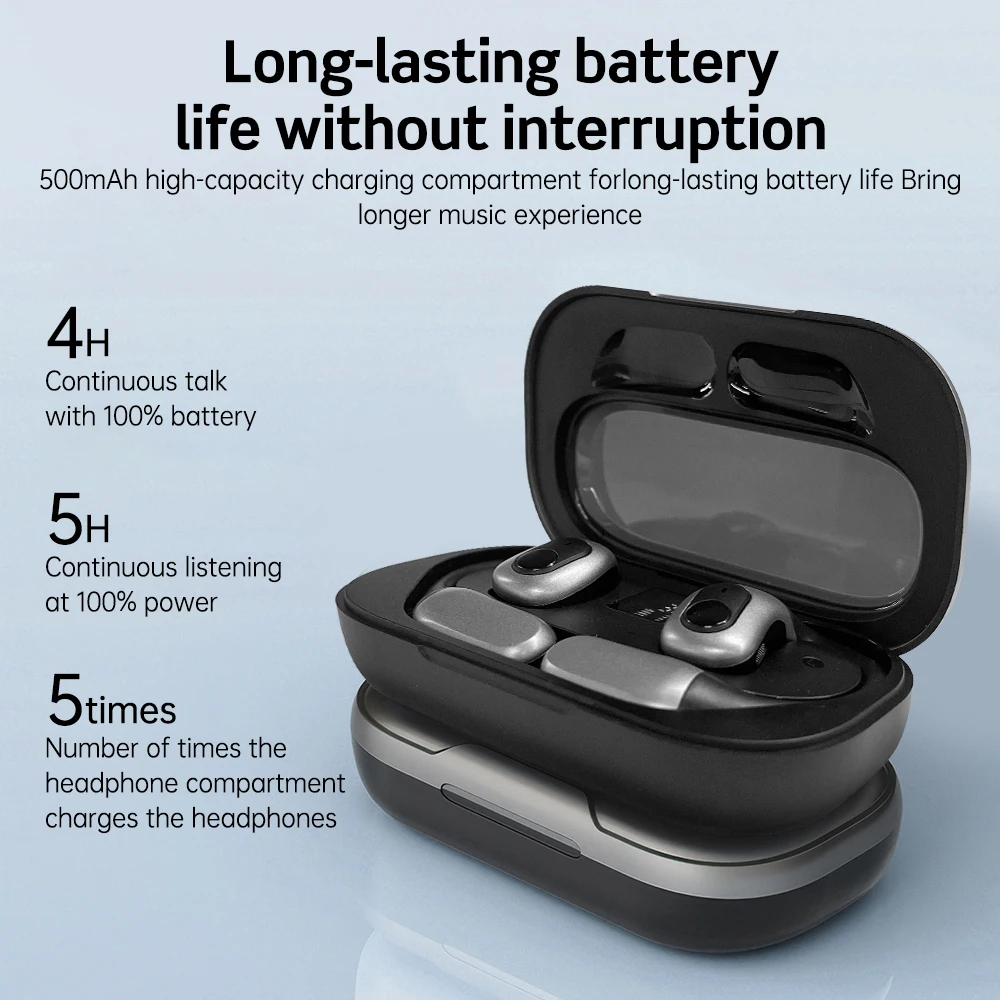 Silicone Ear Hooks Sports Headphones - سماعات أذن رياضية لاسلكية MBVM J13،