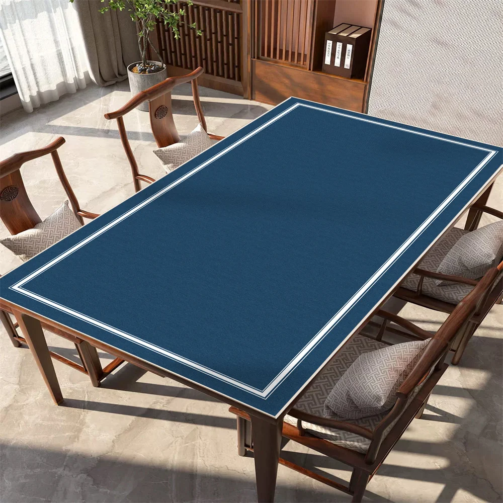 

Anti-slip Silent Thickened Rubber Casino Texas Hold 'em Poker Mat Mahjong Poker Game Table Poker Mat for Gatherings Accessories