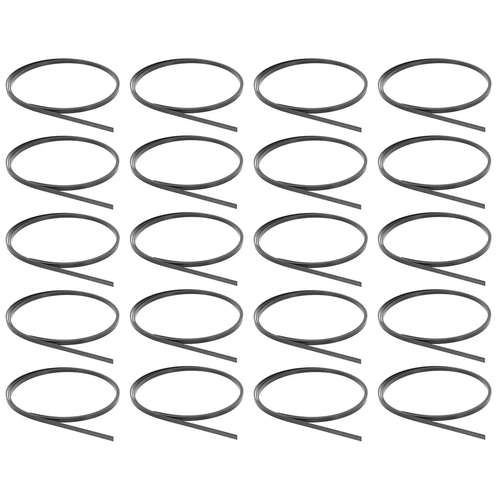 

20Pcs Guitar Binding Purfling Strips Plastic Durable Edging Strip for Acoustic Guitar Body Decoration Plastic Purfling Strip