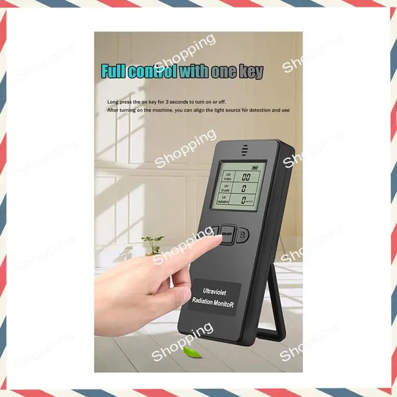 M20K ABS Radiation Monitor Digital UV Detector For Home Office Outdoor Inspection Black