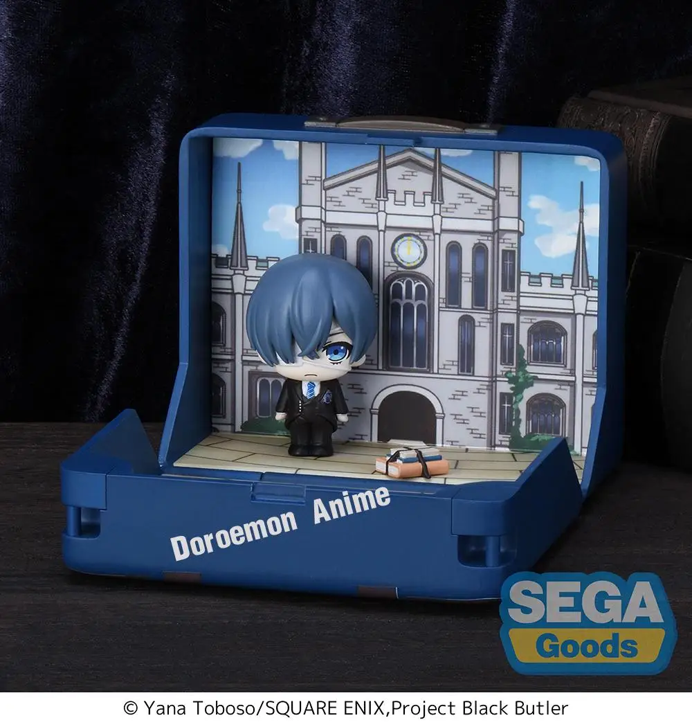 Pre-Order Original Sega Petite World Memories Black Butler -Public School Arc- Ciel Phantomhive Undertaker Sebastian Figures