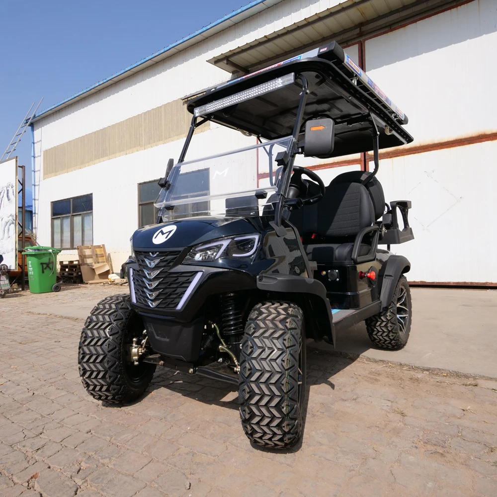 Newly Launched In 2024, The 4-Seater Gas-Powered 300CC Hunting Golf Cart Has Enough Power And A Long Range Electric Golf Cart