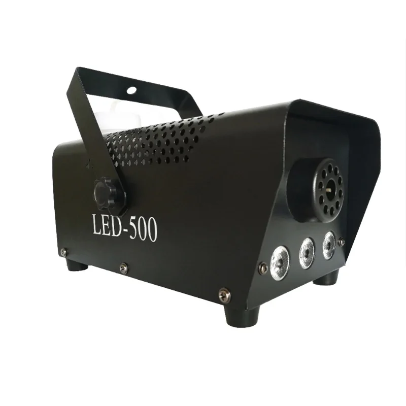 Neue ferngesteuerte LED 500W Nebelmaschine RGB-Mischfarben-Nebelmaschine Professioneller Nebler Bühnenausrüstung LED-Nebler