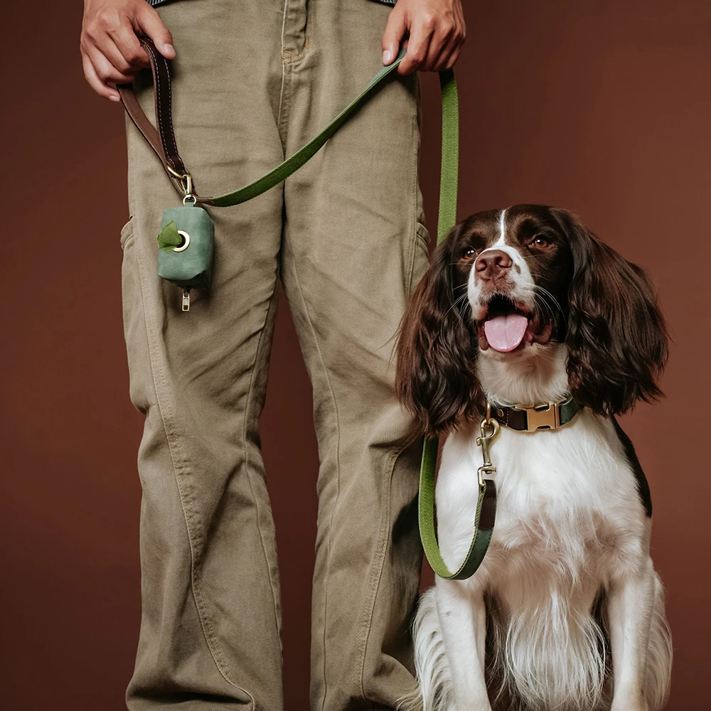 1,5m Lange PU-Leder Gepolsterte Hundeleine Langlebige & Retro-Hundeleine für Kleine und Mittelgroße Hunde in 9 Farben Erhältlich – Detail 16