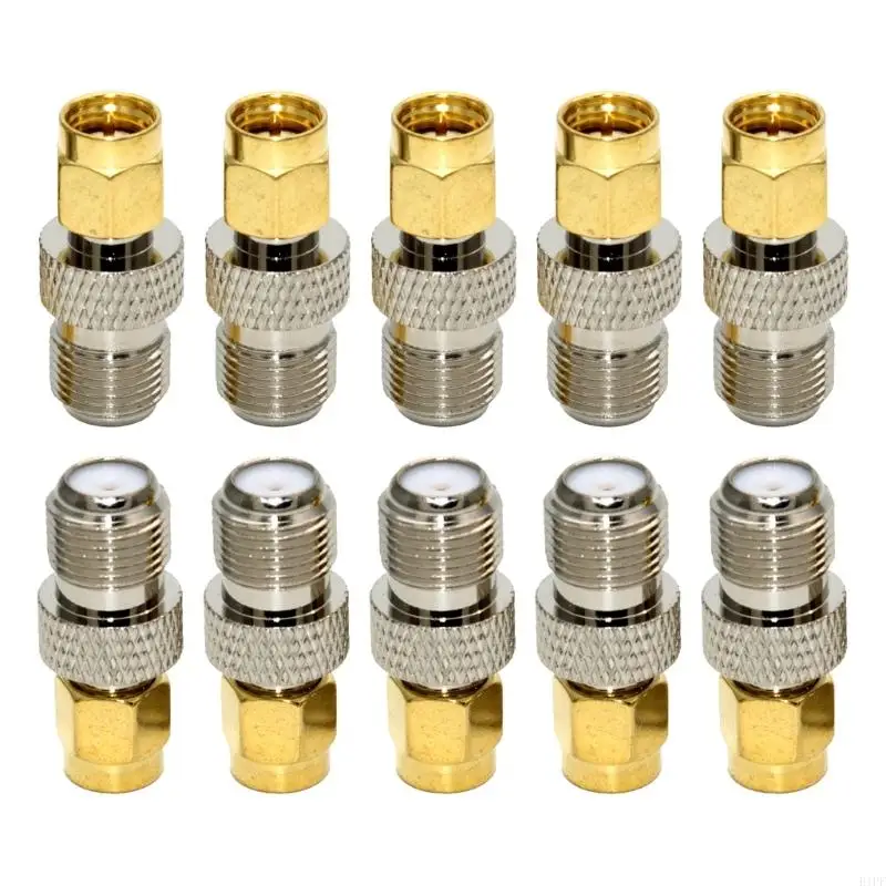 

E1PF Precise SMA Male to F Female RF Coaxial Adapter RF Converter for Stable