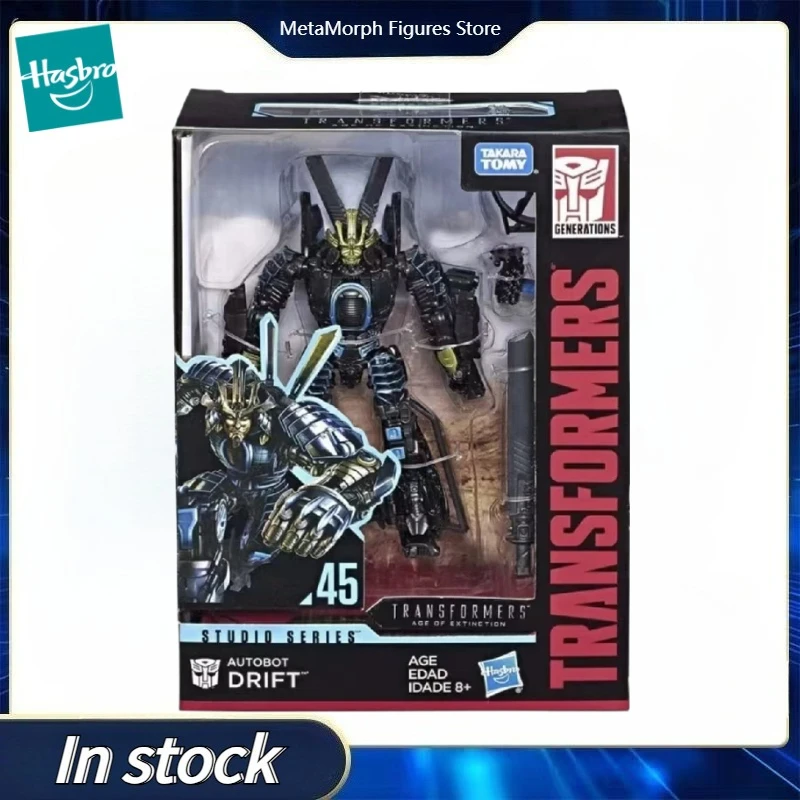 Juguete Original Hasbro Transformers SS Studio Series SS45 SS-45 AUTOBOT DRIFT Deluxe D-Class, Figura de Anime, Modelo Coleccionable