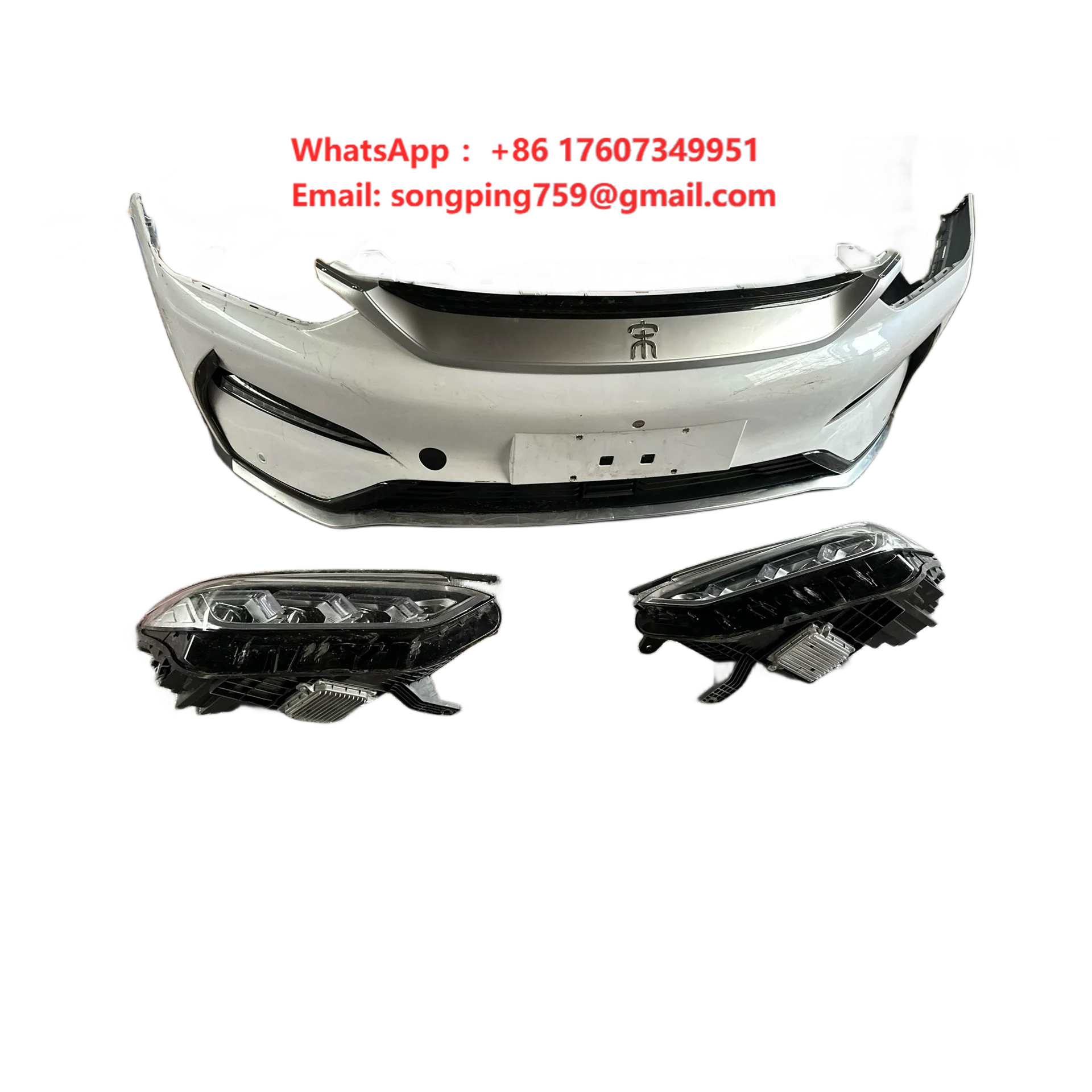 New Energy Vehicle Auto Body Systems Body Kit Parts Front Car Bumper for BYD Song Plus