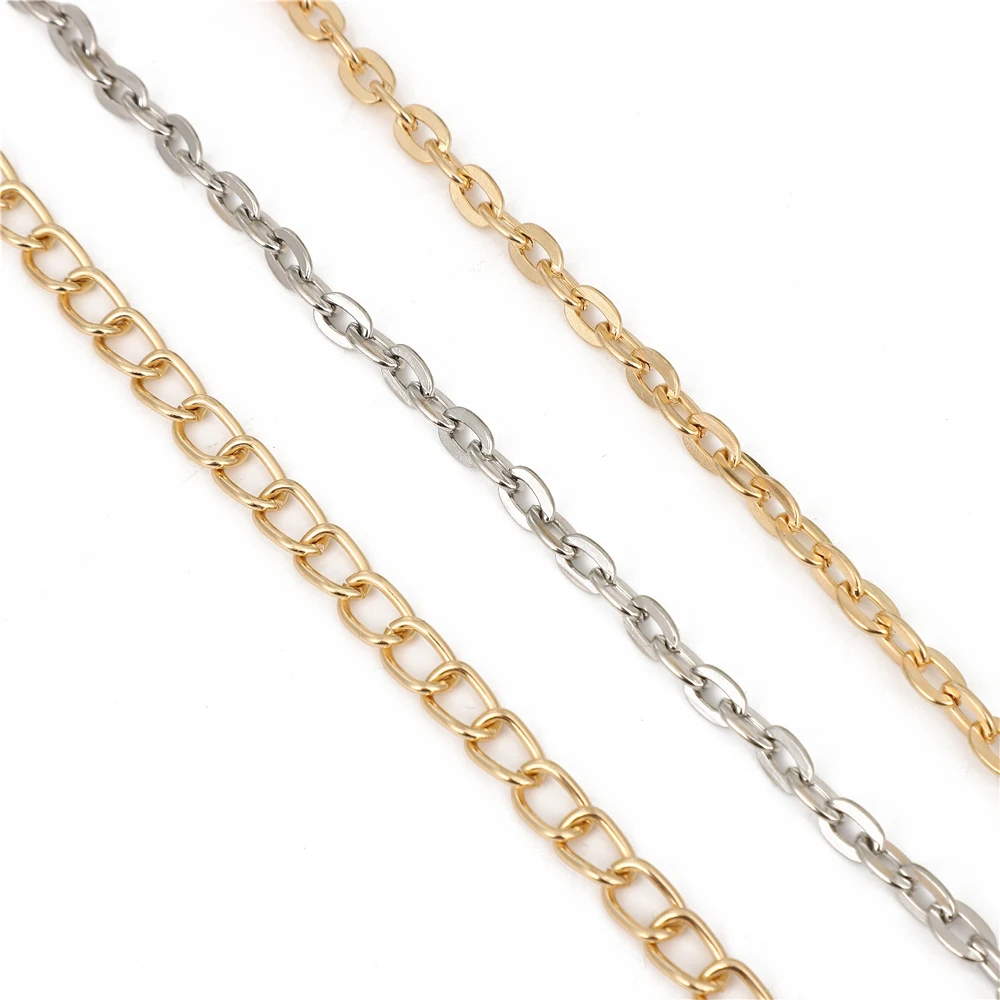 Metal Chain Shoulder Strap for Women's Bag High Quality Package Accessories Removable and Replaceable Shoulder Straps Hook Chain