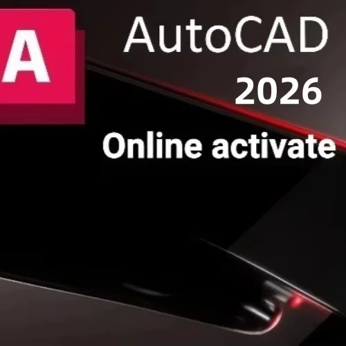 AutoCAD Software 2026 Edition Online Activation Digital License for Windows or Mac
