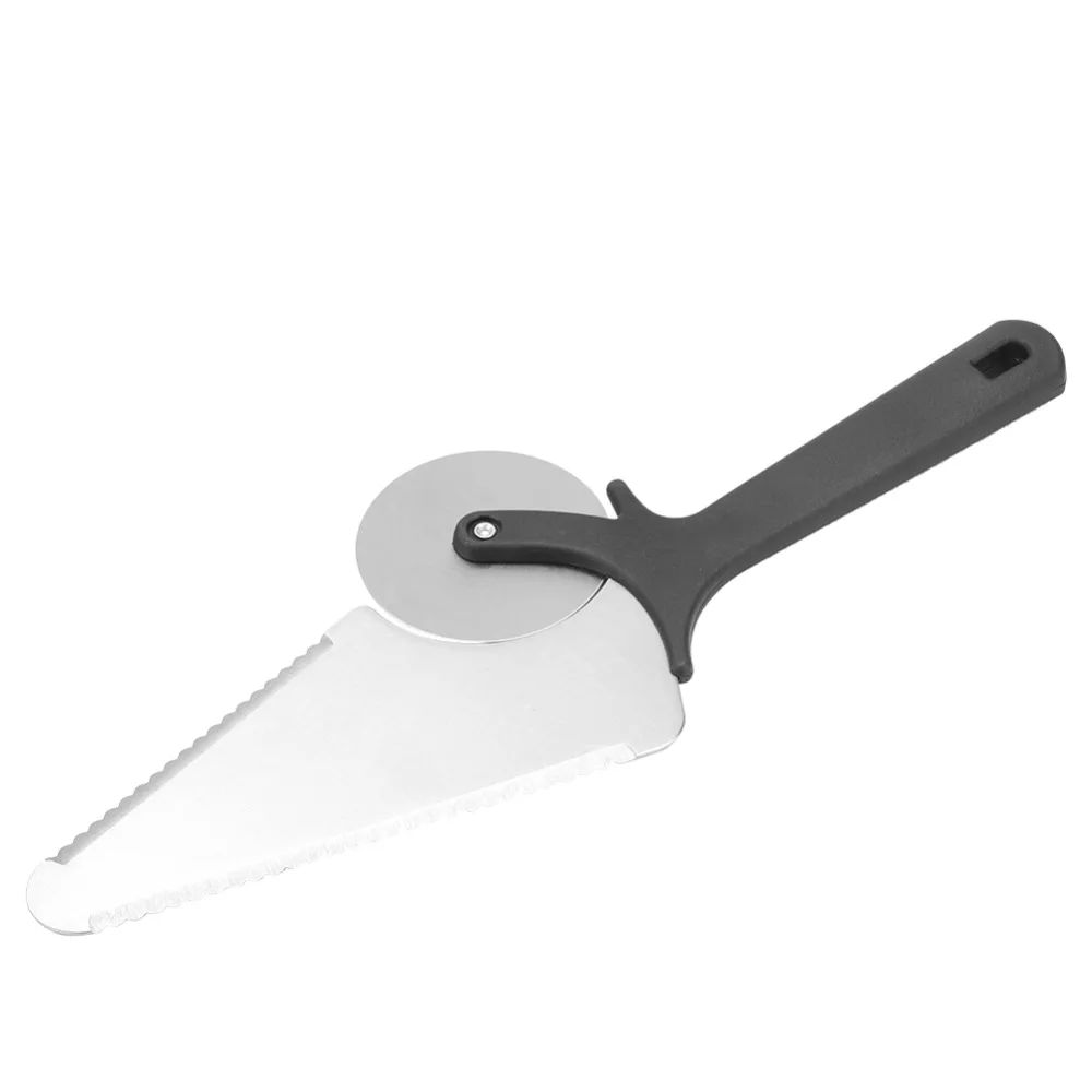 Kitchen Tool Stainless Steel Pizza Cutter Professional Sharp Pizza Peel Durable Heavy Duty Pastry Server Home Kitchen/Restaurant