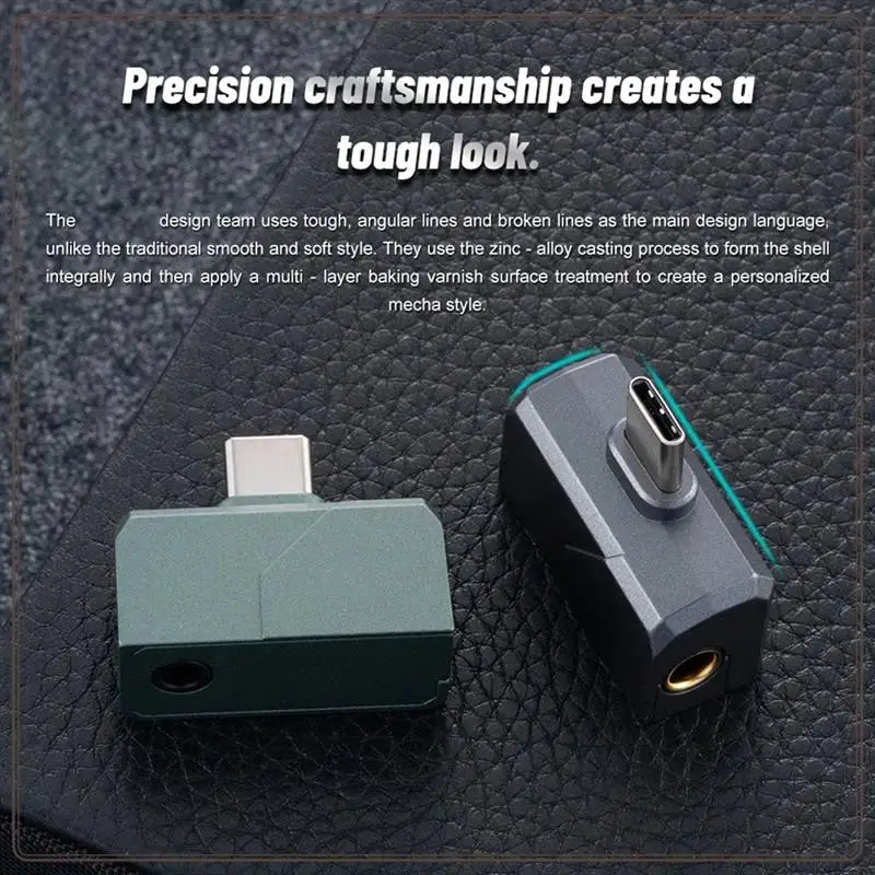 موثوق-جديد CD-2 محمول من النوع C إلى 3.5 مم 4.4 مم DAC Audio Hifi سماعة فك مضخم ضوت سماعات الأذن لنظام أندرويد/IOS/Mac/Win10,N