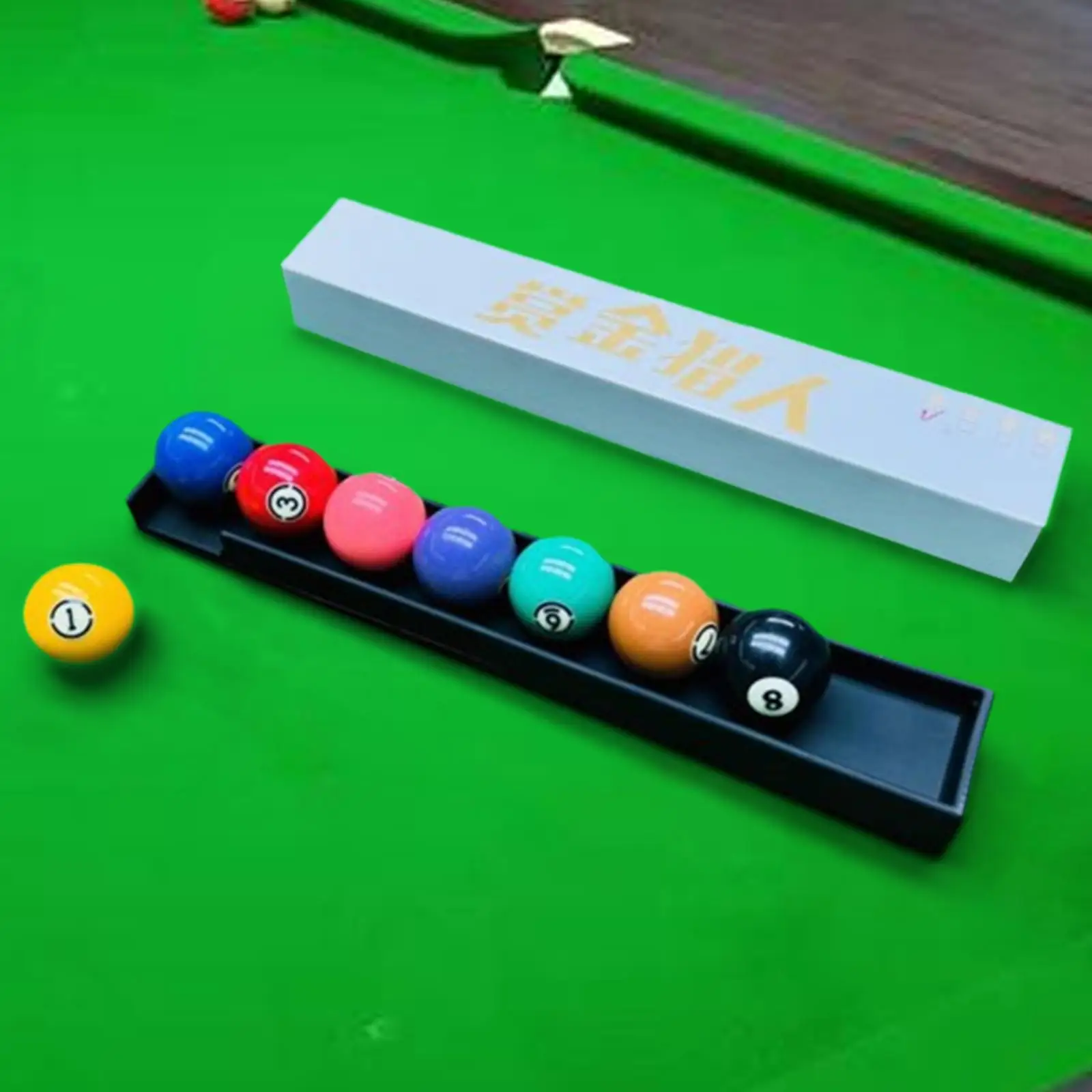 

Pool Stroke Trainer Semi Automatic Ball Rack Lightweight Billiard Rod Training Tool for Beginner and Professional Players