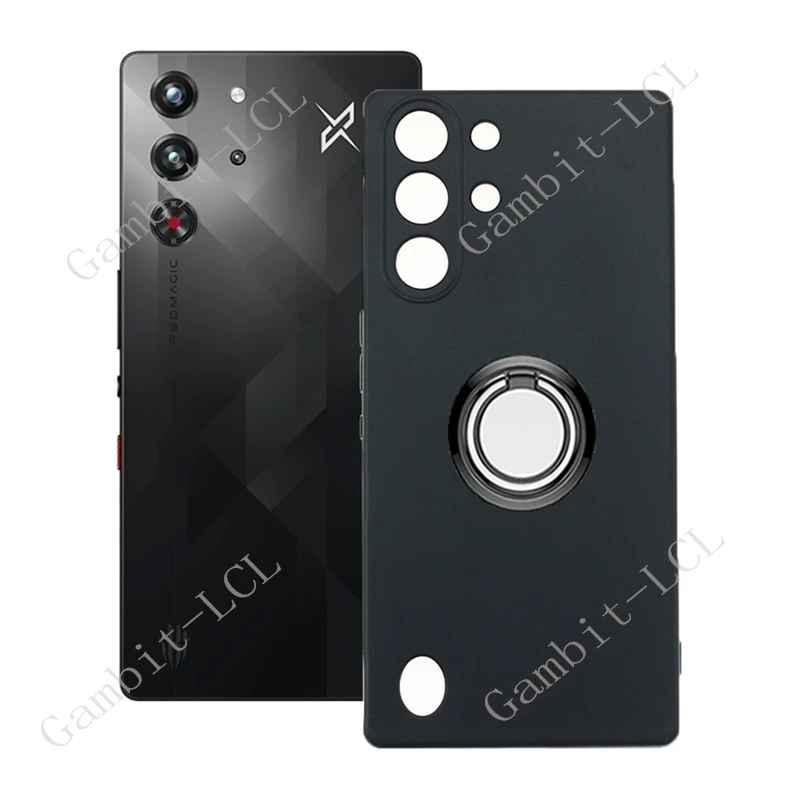 ل ZTE النوبة الأحمر ماجيك 10 برو زائد برو + 10Pro العالمي عودة حلقة حامل قوس جراب هاتف لينة بولي TPU الأصلي غطاء مقاوم للصدمات #1