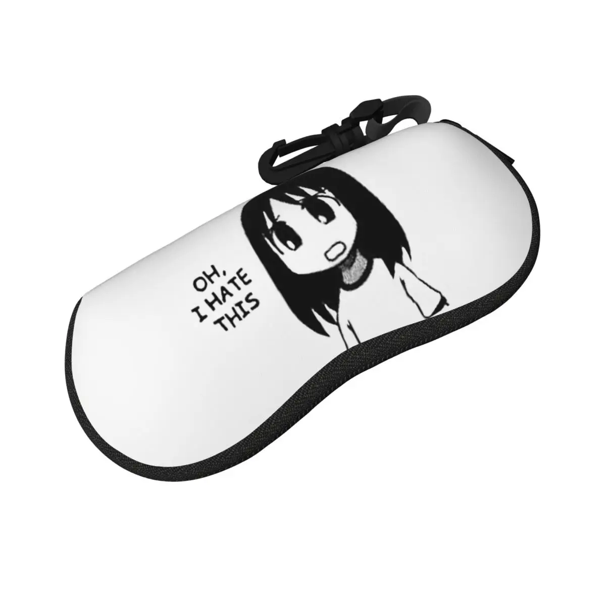 古い - プロフィールを確認してください。あずまんが大王 大阪 春日部 春日部 アユム カスガ シェル メガネケース サングラスボックス 女性 男性 ソフト眼鏡バッグ ポーチ