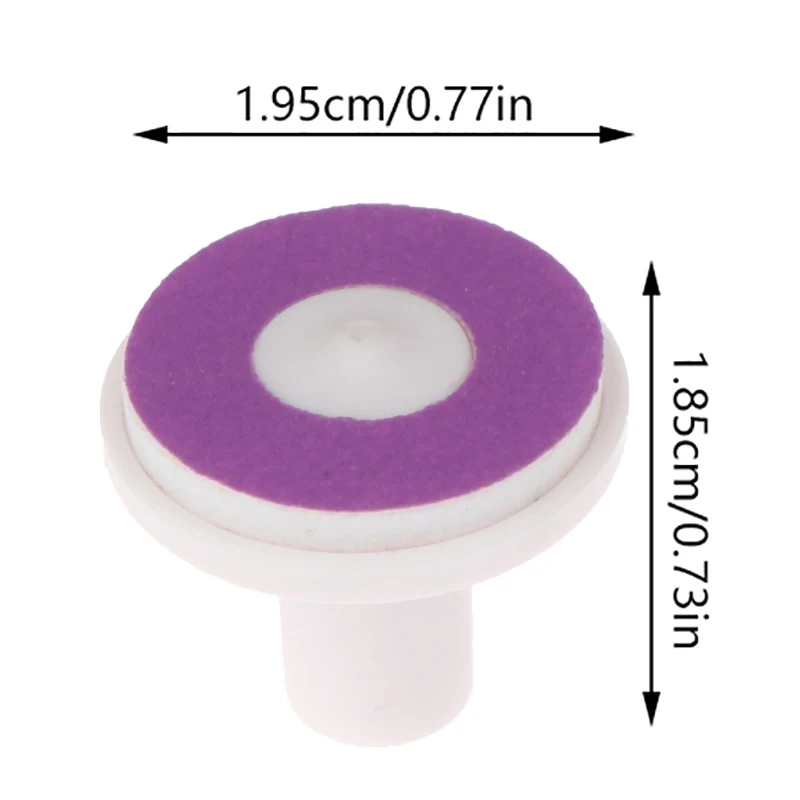 6 Pcs Nail Files Nail Polisher Replacement Electric Trimmer Heads File Pads For Plastic Child Nail Trimmer Replacement Pads