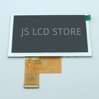 New 5 inch LCD Display 800*480 IPS TTL40Pins Hight Brightness 1000CD/m ² Screen
