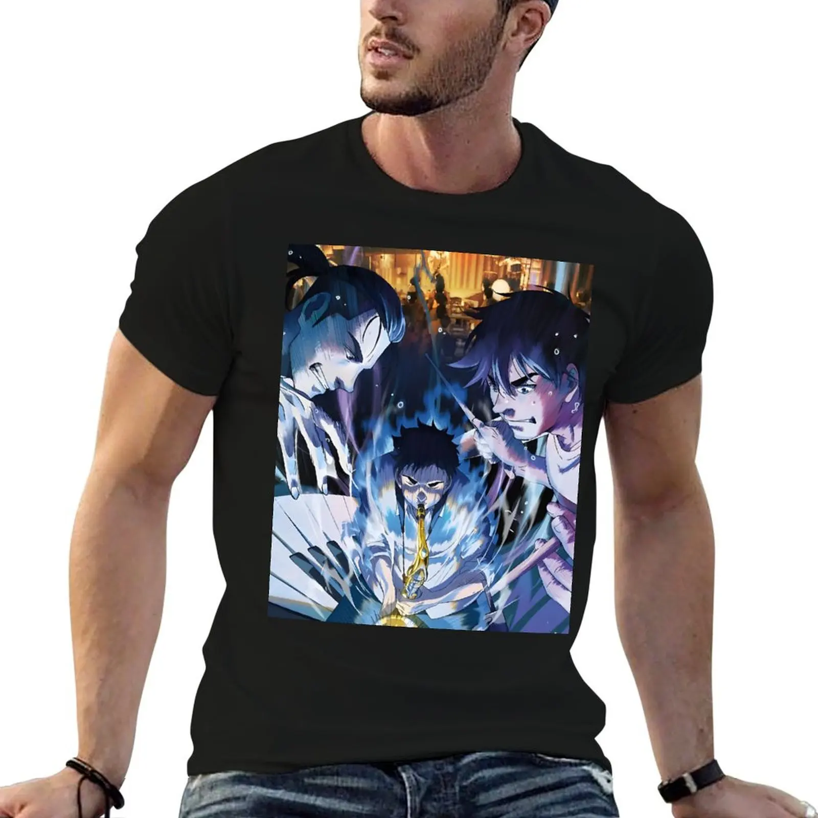 

Blue Giant - Cover Image T-Shirt funny t shirts dark humor t shirts for man cotton funny t shirt man designer T-shirt
