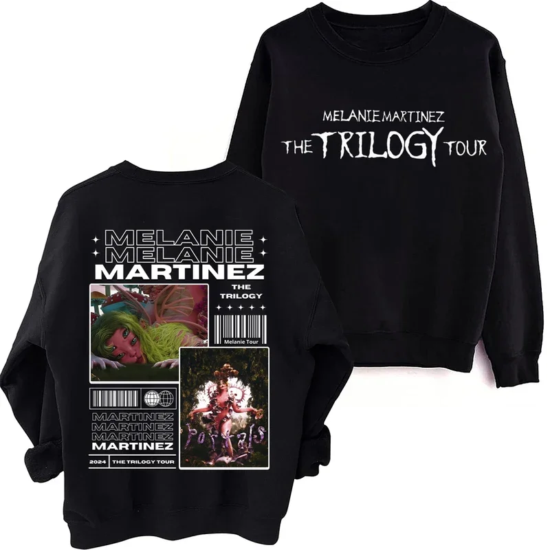 

Melanie Martinez The Trilogy Tour Sweatshirt Harajuku Hip Hop Round Neck Long Sleeve Oversized Hoodie