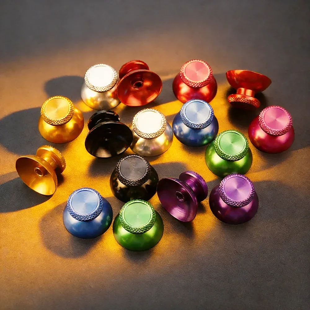 DATA FROG For PS5 Controller Aluminum Thumbsticks Enhanced Grip Durable Joystick Caps