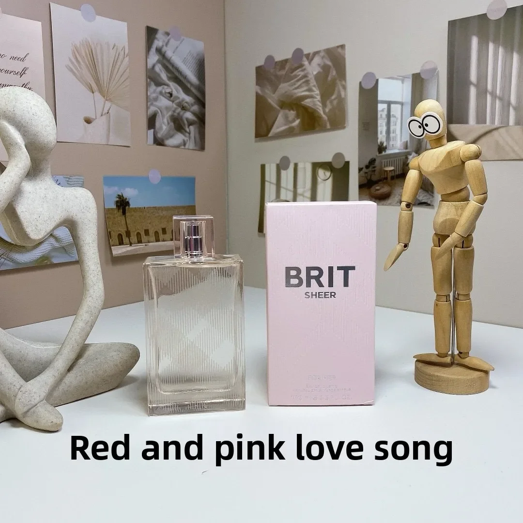 100 مللي عطر El Clásico Sin Gastos De Envío فستان عطر أحمر وردي أغنية حب على الطراز البريطاني للنساء على الطراز البريطاني للرجال أو دو برفوم #3