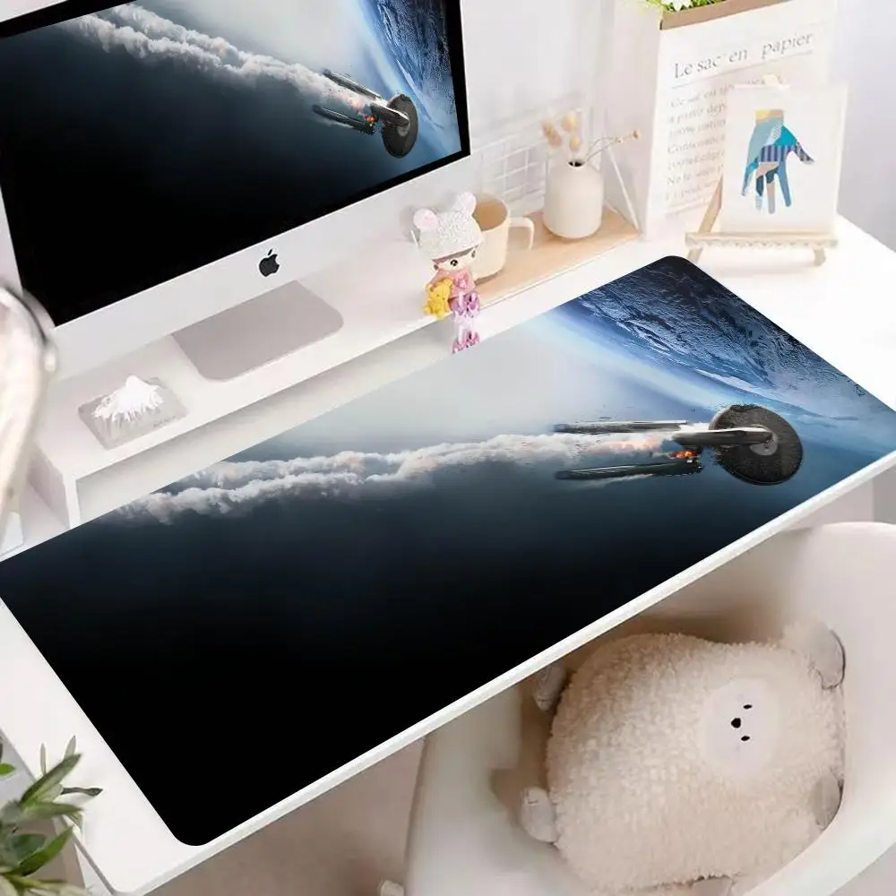 Star Trek Mouse Pad Desk Mouse Pad HD Desk Pad Extended Gaming Keyboard Mat Large XXL Gamer Mouse Pad 90x40 5