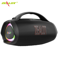 ZEALOT S98 BT5.3 Speaker Outdoor Multifunctional Wireless Speaker Stereo Speaker 150W Colorful Light Portable Waterproof Speaker