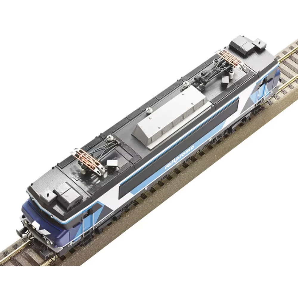 روكو HO نوع 1/87 لعبة قطار نموذج 1010 قاطرة كهربائية 73683 الأزرق Livery DC نسخة قطار نموذج ، لعبة الصبي هدية