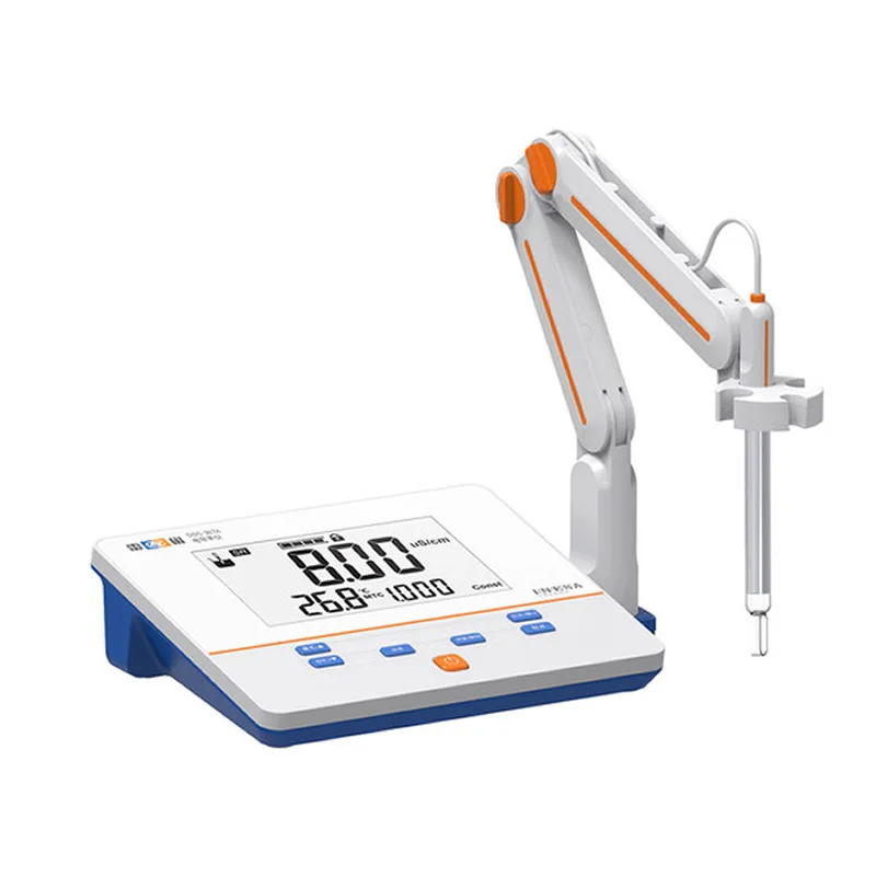 

EC100B DDS-11A Тип Магнитный настольный измеритель проводимости Тестер с цифровым дисплеем для водяной машины 220 В