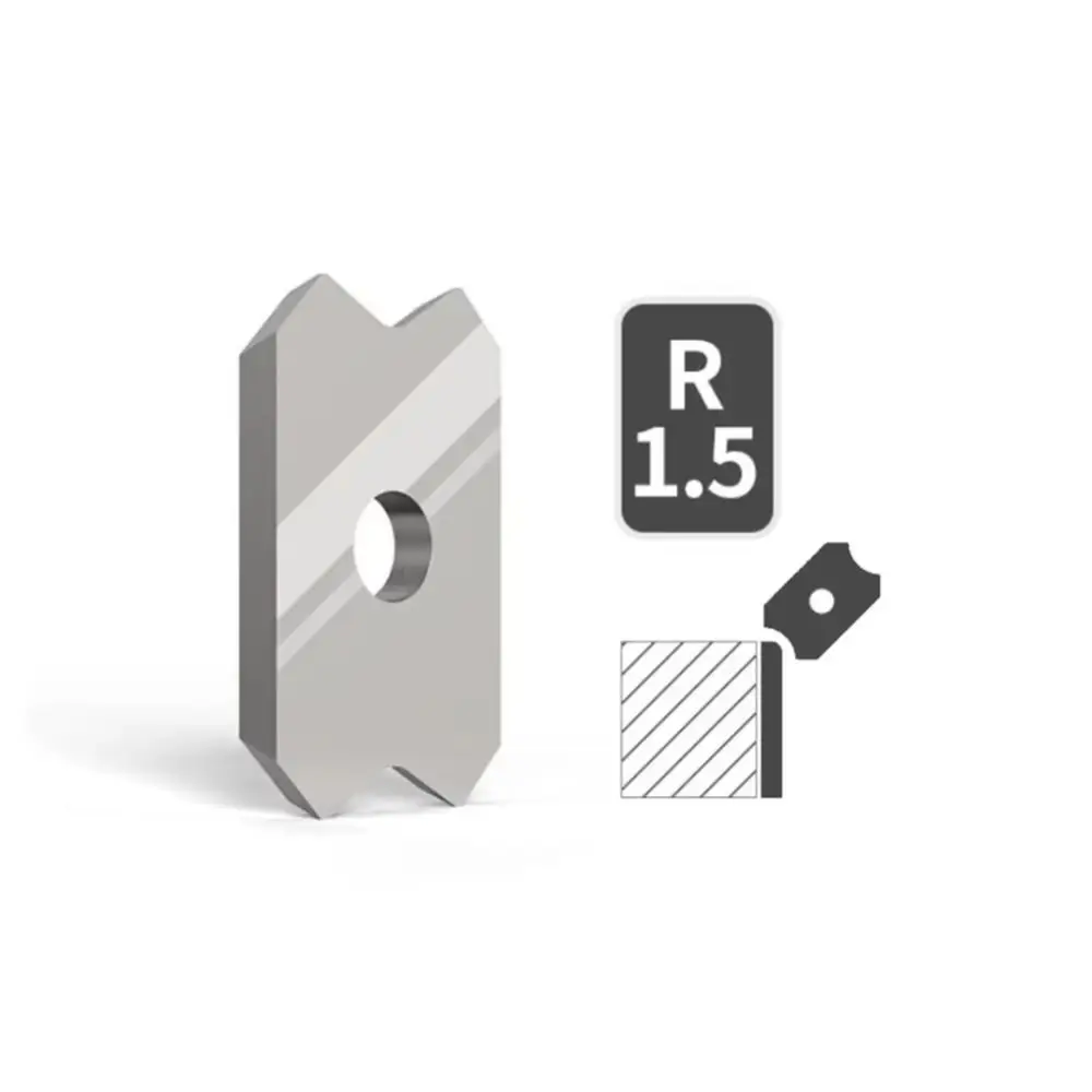 

R1/R1.5/R2/R3 Инструмент для снятия фаски Обрезка Высокопрочный ручной строгальный станок Деревообработка Алюминиевый сплав Кромкооблицовочный триммер Столы