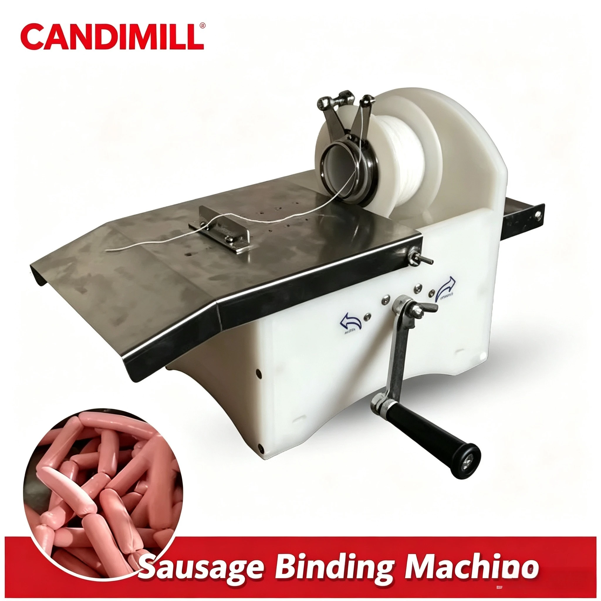 Sausage Binding Machine Manual Sausage Knotter Quantitative Sectioning Machine Sausage Hot Dog Binding Machine