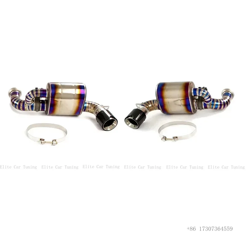 

Factory Hot Selling High-Peormance Titanium Racing Exhaust System Valvetronic Catback Pipe for 911 GT3 Car Model TT Packaged in