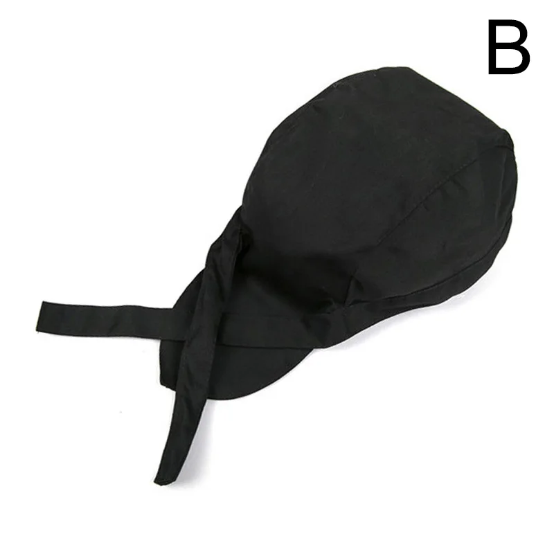Unisex Restaurant Work Hat Pirate Hat Chef Cap Waiter Uniform Cap Cafe Bar Kitchen Cook Baking Cap