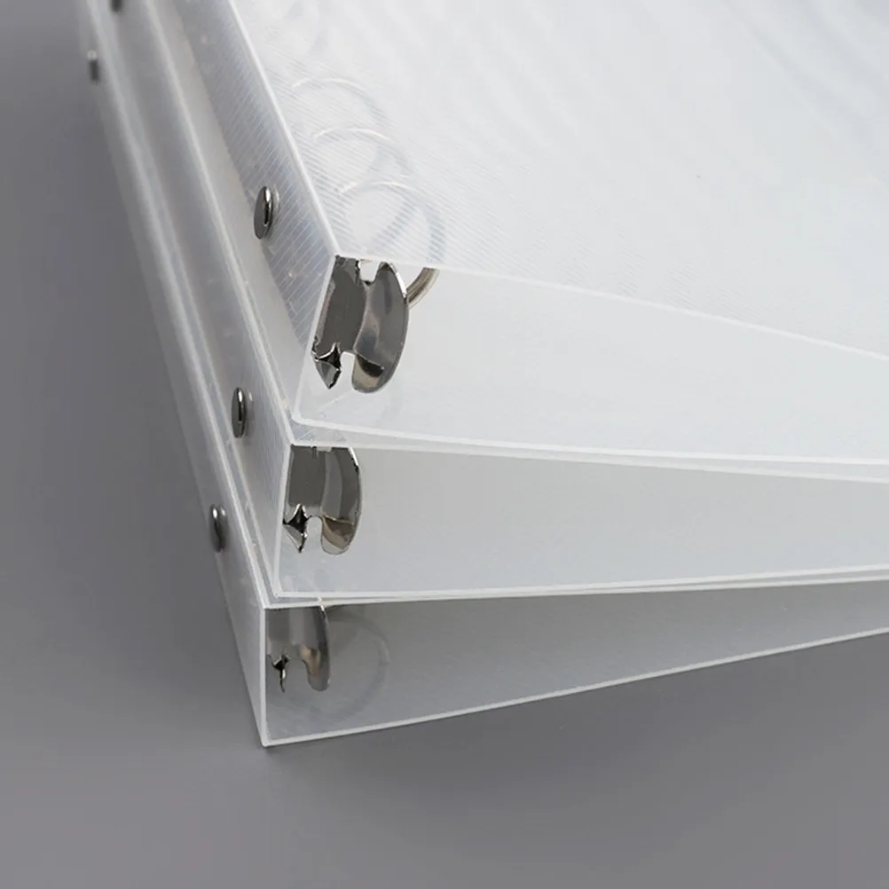 

Папка-регистратор формата А4 с матовым покрытием, из высококачественного полипропилена, с зажимом из нержавеющей стали и эластичной резинкой, для школы, офиса и бизнеса