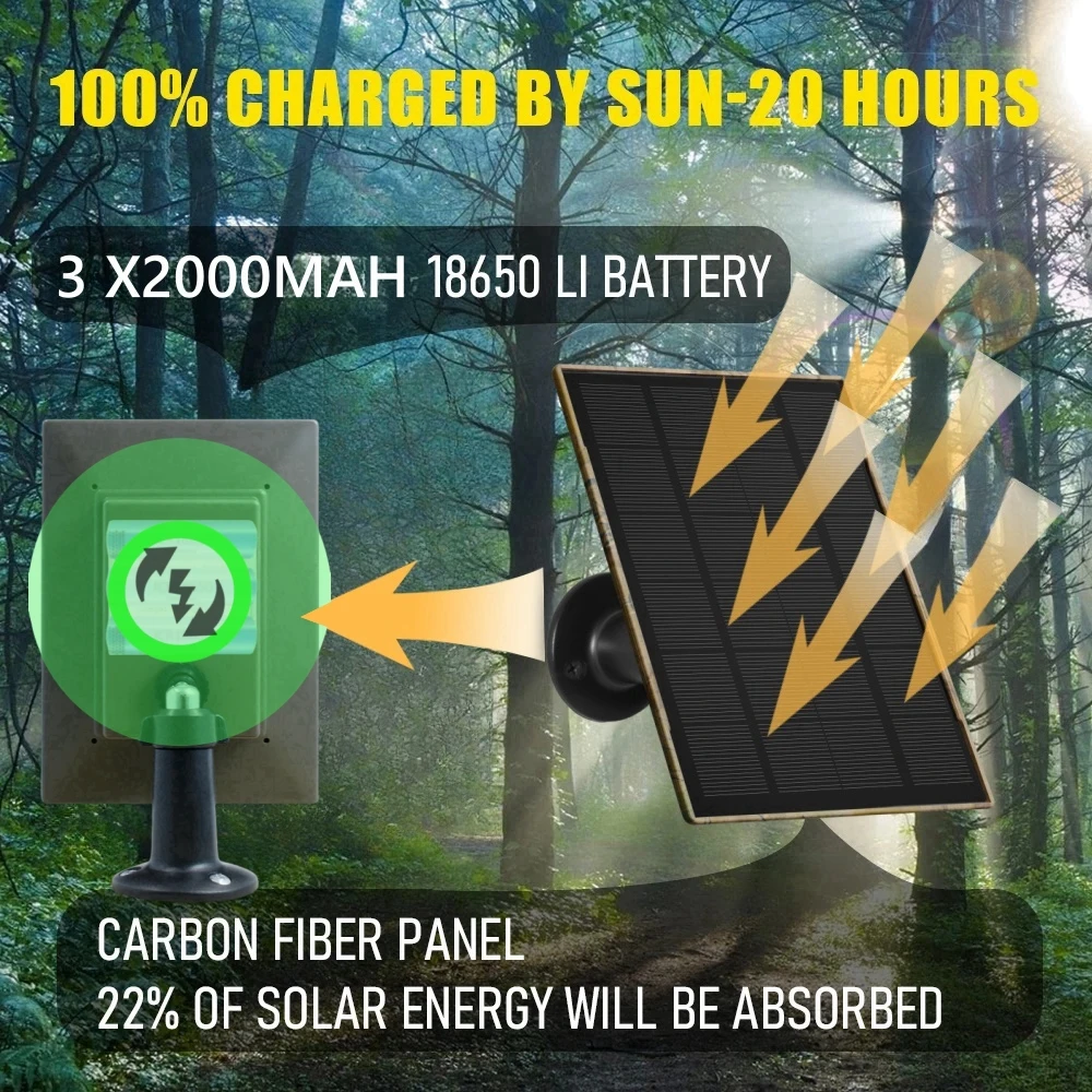 Portable 10W Solar Charger Panel Waterproof Compact High-Efficiency Solar Power for Outdoor Camera Phone Charging Power Bank
