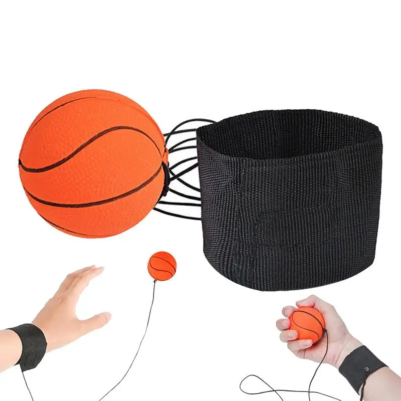 Baseball on a String High Elastic Bounce Back Ball with String Rebound Wrist Ball forImproving Hand-Eye Coordination Training To