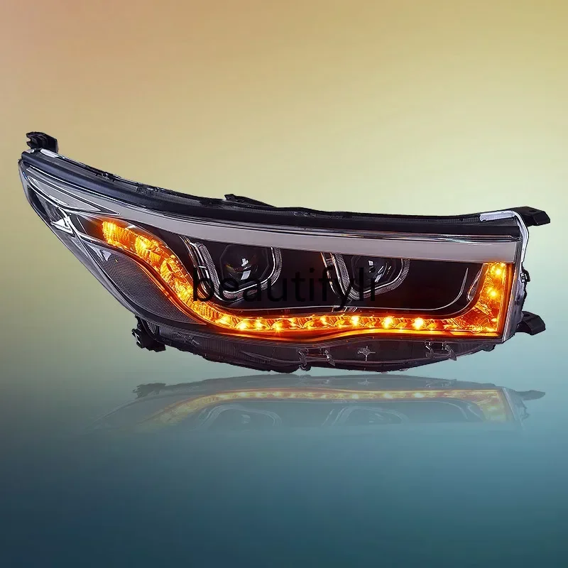 

Headlight assembly modified LED daytime running light flow signal LED lens headlight 3512