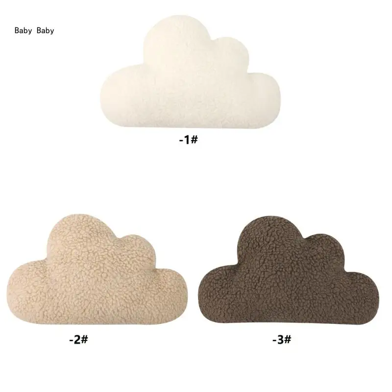 

Infant Photography Props Soft Cloud Pillow DIY Photo Backdrop Baby Shower Gift Q81A