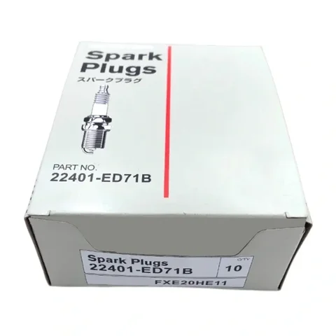 22401-ED71B FXE20HE11 4/6 шт. Двойные иридиевые свечи зажигания для Nissan Tiida X-Trail Sentra Note Cube Juke Versa Micra