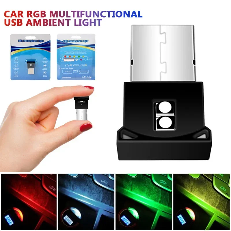 

Car USB Ambient Light LED No-modification Interior Lighting Solution Designed To Enhance The Interior Environment of The Car