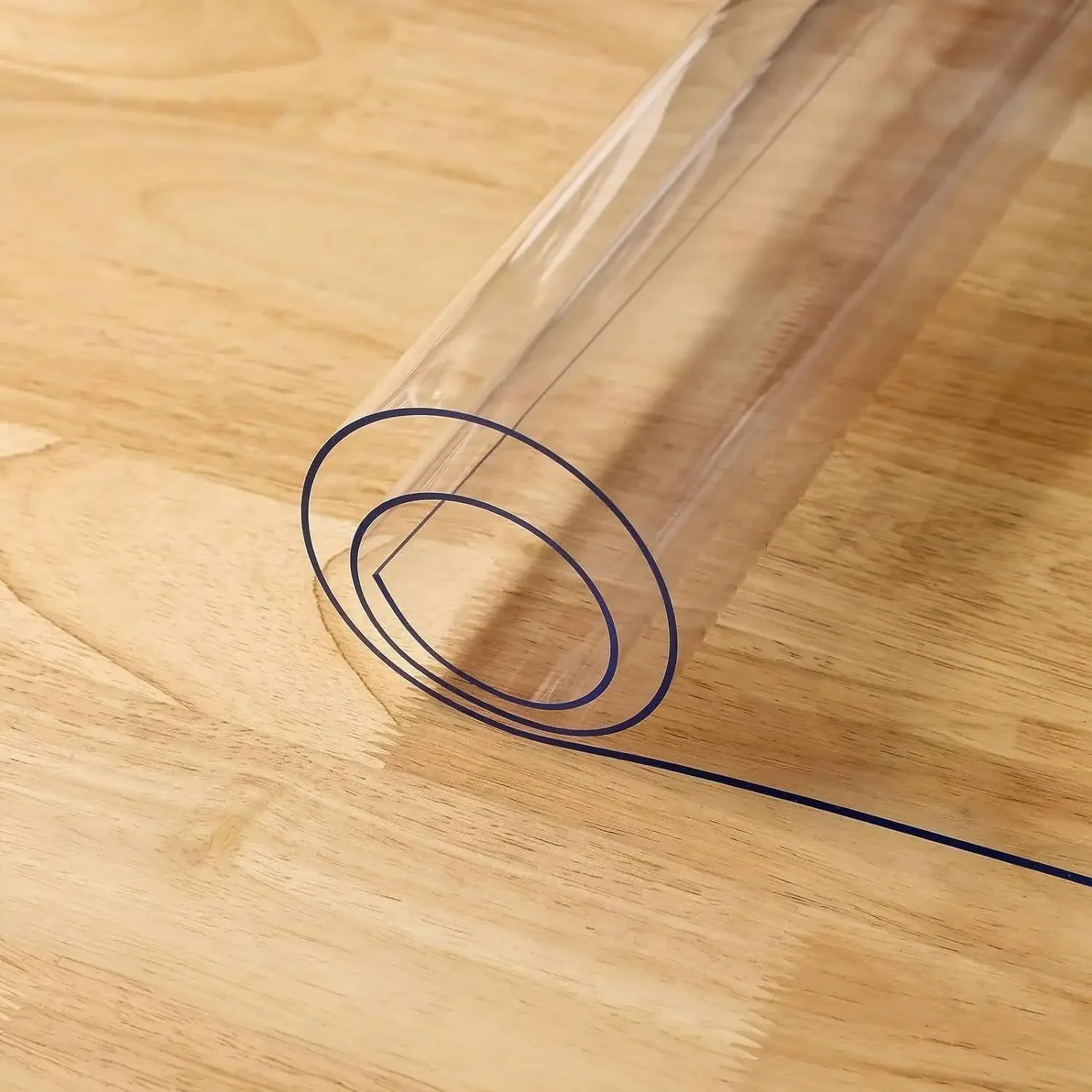 Rectangle Clear Desk Mat, Waterproof & Easy Cleaning for Office Dresser Night Stand Clear Table Protector