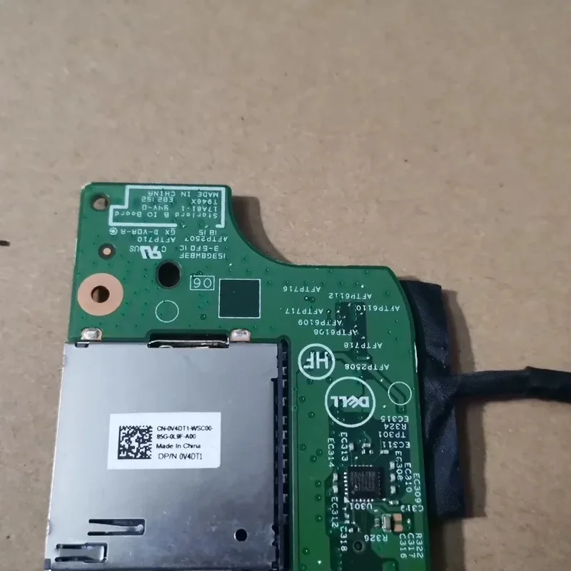 N+ SD Card IO Board + Transfer Cable 0V4DT1 0CHWGY For Dell 5368 5378 5379 7368 Laptop