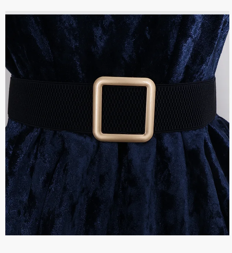 أنيمي ميزي تأثيري الغريبة المرحلة زي شعر مستعار أزرق داكن فستان وردي أزرق قفاز تخزين حزام مجموعة موحدة هالوين زي للمرأة