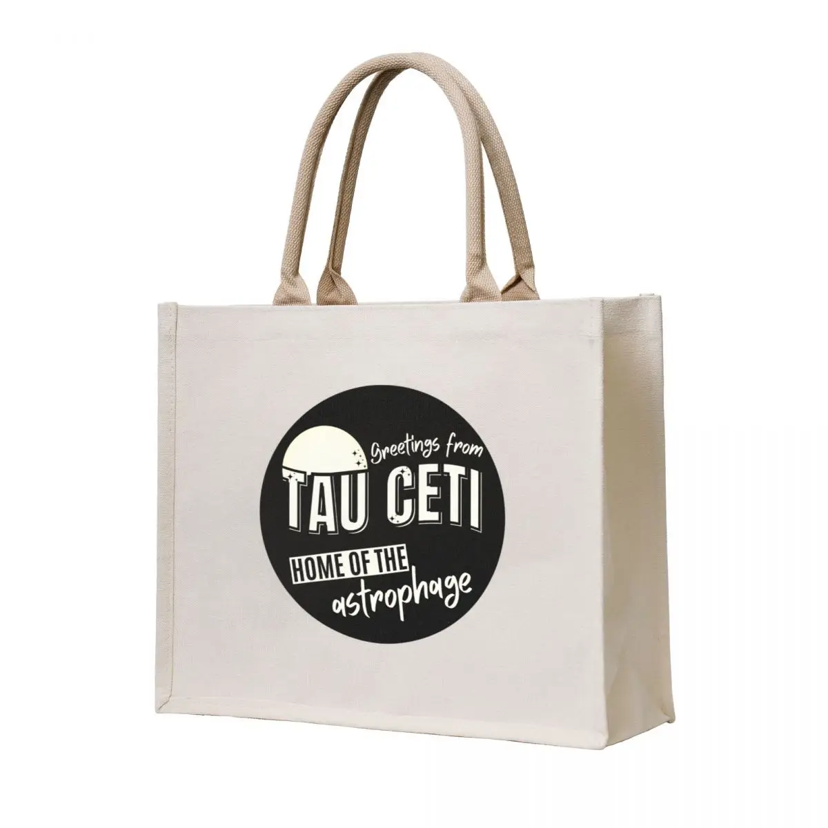 

Project Hail Mary - Greetings from Tau Ceti Tote Bag canvas tote Lady bag bags luxury women