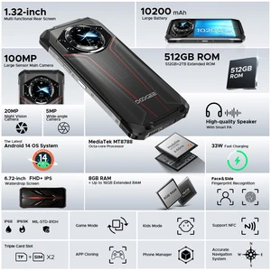 World Debüt Doogee S119 Telefon robust 6.72 12 Hauptverkäufe Dodge Celular - №3