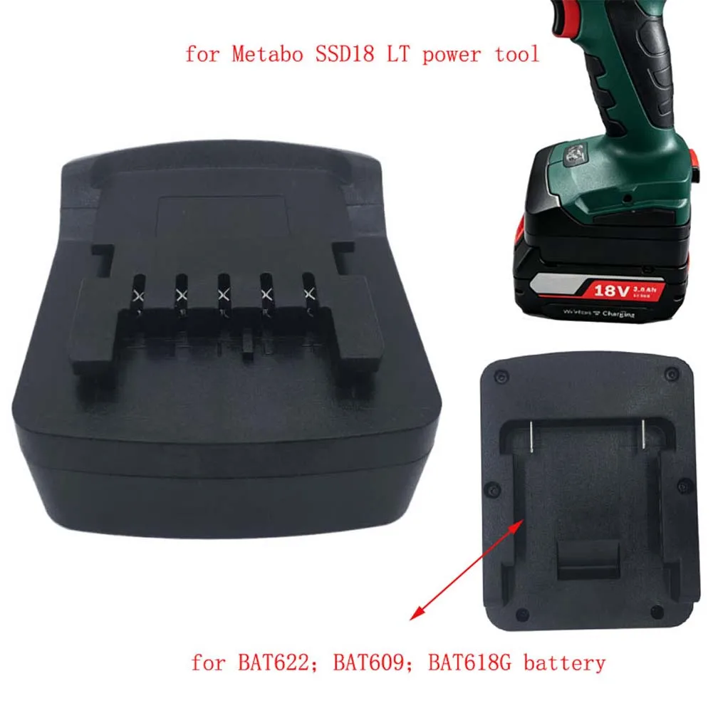 Power Tool Battery Converter Battery Adapter Converter For BAT622 BAT609 BAT618G Battery To For Metabo Tool