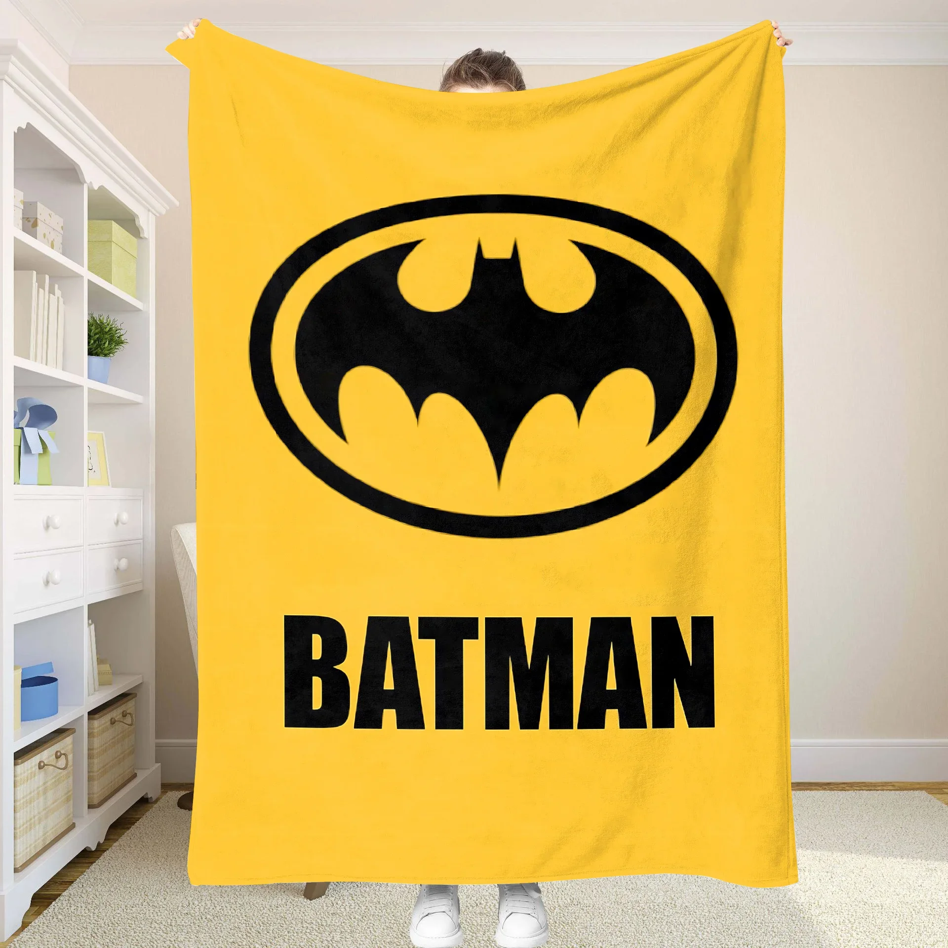 بطانية مخصصة Batmane للمنزل والديكور أريكة البطانيات والمفارش الصيف المعزي رقيق البطانيات الناعمة لسرير الطفل