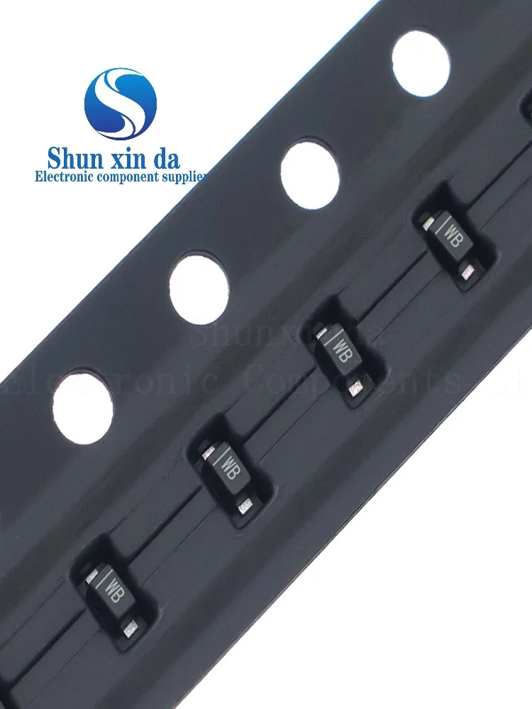 100PCS BZT52C 3V 3.3V 3V3 4V7 5V1 5V6 6V8 7V5 10V 11V 12V 15V 18V 20V 22V 24V 33V 36V 3.0V S SOD323 0805 200mW SMD ZENER DIODE